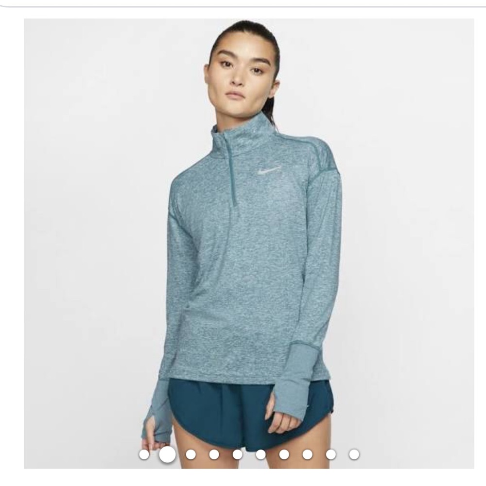 NIKE half zip top